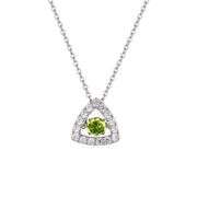 Beautiful center dancing natural Peridot pendant