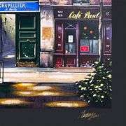 Cafe Paul (Black) by Thomas Pradznski