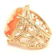 10kt Yellow gold Cameo ring