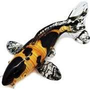 Hand-Blown Glass Japanese Koi Fish