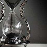Black Sagittarius Hourglass Sand Timer