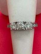 CERTIFIED BRAND NEW 14K WHITE GOLD DIAMOND RING
