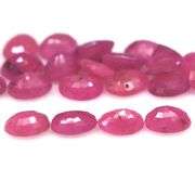 Vivid 10.04ct reddish pink Ruby set from Madagascar