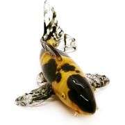 Hand-Blown Glass Japanese Koi Fish