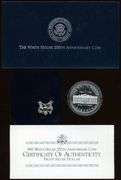 2 Different Proof Commemorative Silver Dollars w/Box & CoA: 1991-95 & 1992