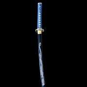 Authentic Blue Samurai Katana Sword