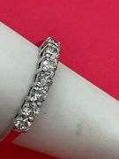 LADEIS CERTIFIED 14K WHITE GOLD DIAMOND BAND