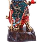 Hand-Painted Feng Shui Statue God of Wealth and Fortune