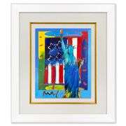 Full Liberty with Flag by Peter Max