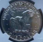 1973 S Ike Silver Dollar NGC MS67