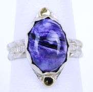 Navajo M.M. Sterling Spiny Oyster Ring, 7