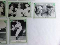 Lot of 15 ASA Baseball Cards, Great Names