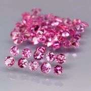 Diamond cut! Eye clarity!! 2.30ct REAL PINK RUBY set!!!