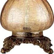 Rose Court Victorian-Style Hurricane Table Lamp