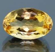 Striking 13.68ct golden yellow Citrine