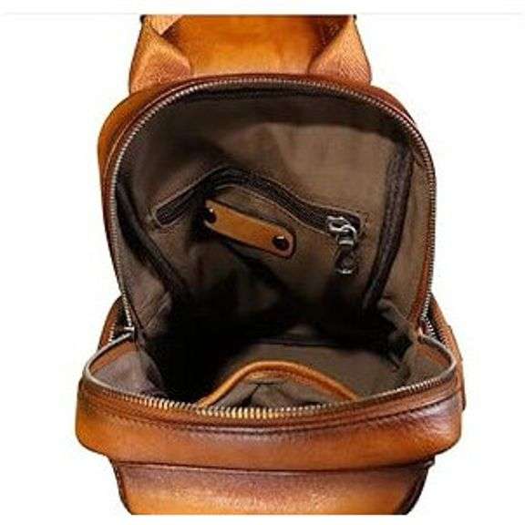 Handmade Genuine Leather Sling Bag