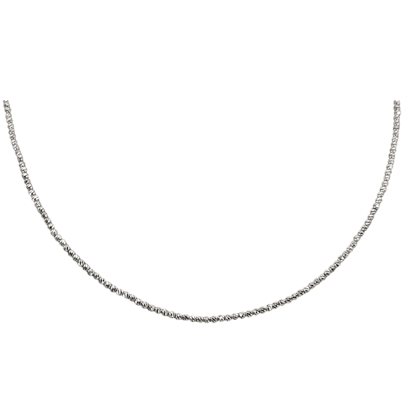 Platinum (850) - Diamond Cut Chain / Necklace - 6.28 Gram