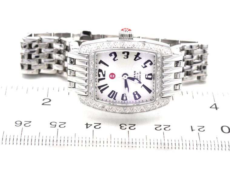 Michelle Urban Petite diamond quartz watch