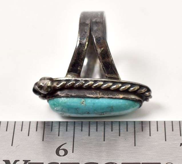 Turquoise Gemstone Ring in Sterling Silver