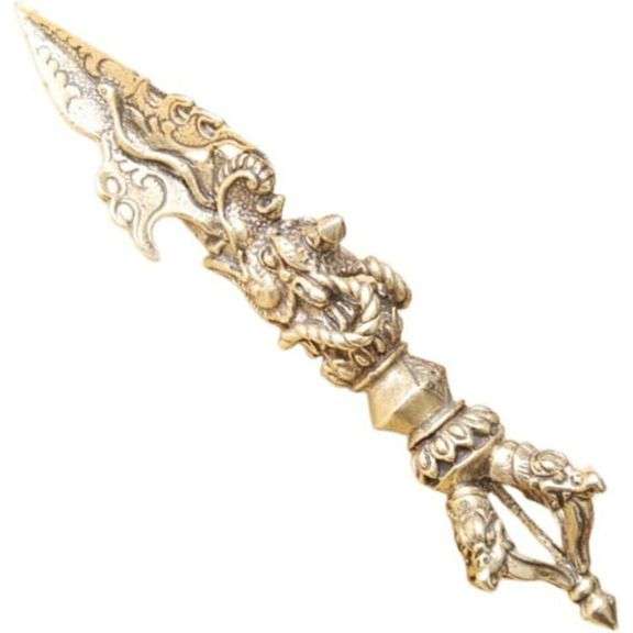 Mini Brass Vajra Pestle Ornament