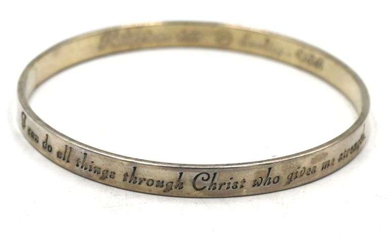 Group lot of Vintage 925 sterling silver bangles