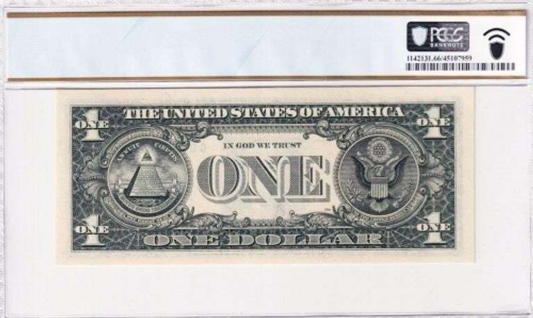 Superb Crisp 1988A $1 Note Chicago Scarce Low Three Digit Serial Number 00000165 PCGS 66 PPQ!