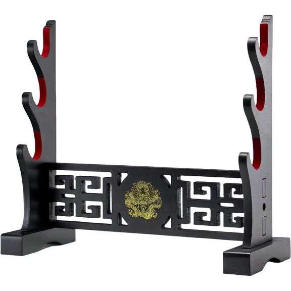 Padded Sword Stand Display Dragon Design
