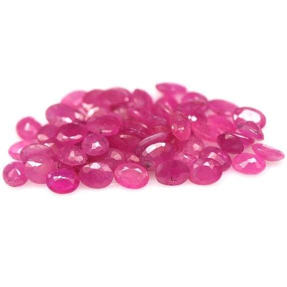 Rare heated only 10.77ct Ruby set from Madagascar