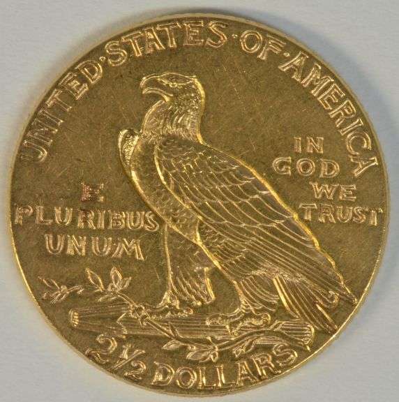 Flashy BU 1927 US $2.50 Indian Gold Piece