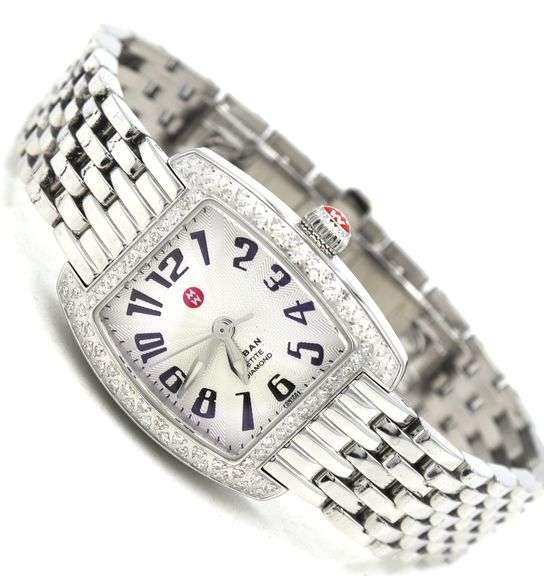 Michelle Urban Petite diamond quartz watch