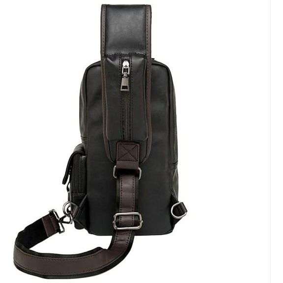 Genuine Leather Sling Bag Crossbody Backpack