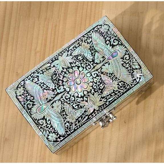 Mother of Pearl Jewelry Box