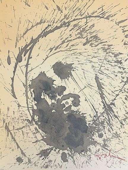 Highly Collectible and Rare Salvador Dali Original Llithograph from the 'Biblia Sacra' Suite