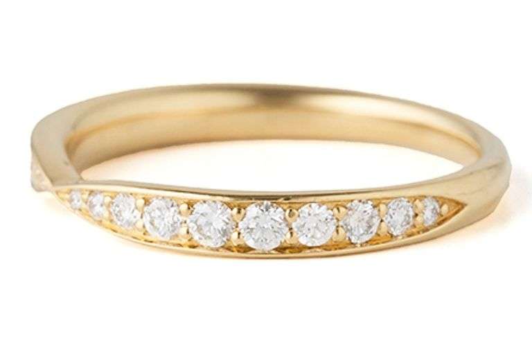 Tiffany & Co. Harmony 0.23ctw Diamond Band Ring in 18K