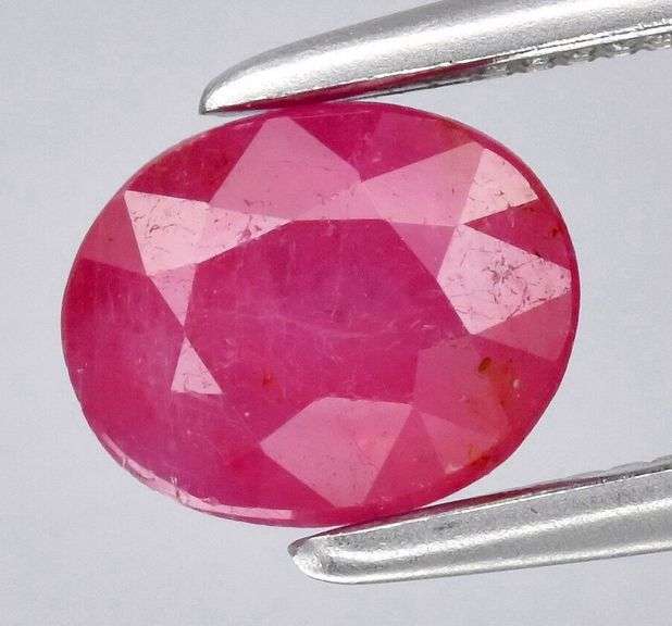 Reddish pink UNHEATED 1.08ct Tanzanian Ruby!
