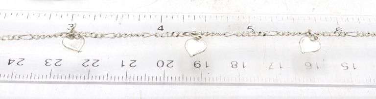 Vintage 925 sterling silver group lot of 8 bracelets