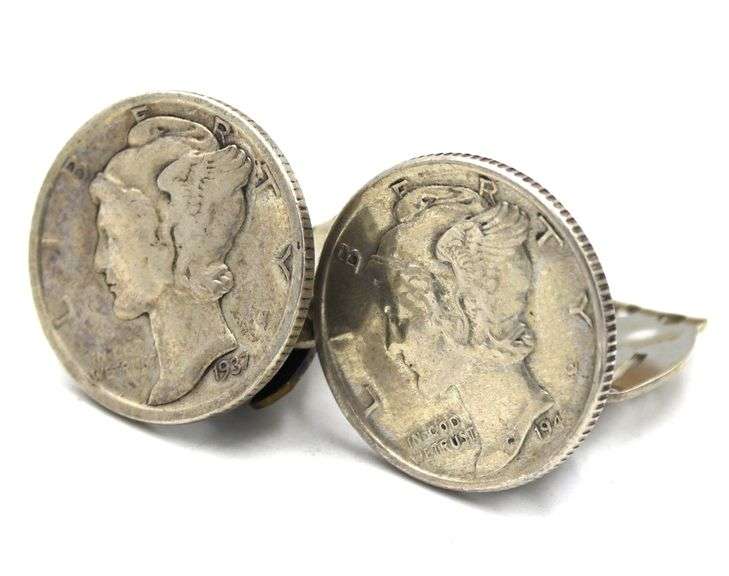 Group lot of Vintage 925 sterling silver coin Jewelry