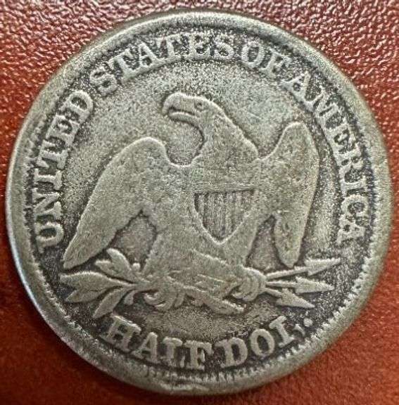 1858 Seated Liberty Half Dollar
