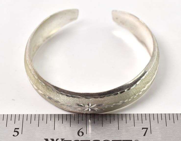 Cuff Bracelet in Sterling Silver