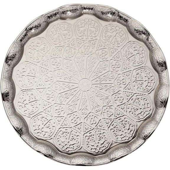Handmade Turkish Silver Tea Serving Set