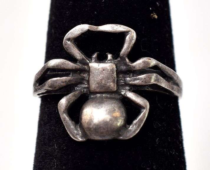 Spider Ring in Sterling Silver