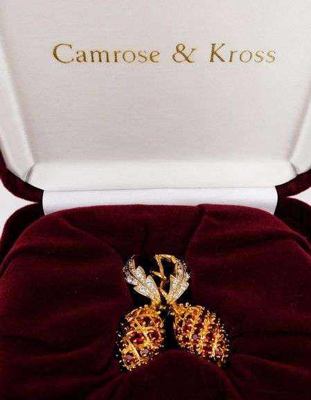 Camrose & Kross Jackie Kennedy Berry Brooch