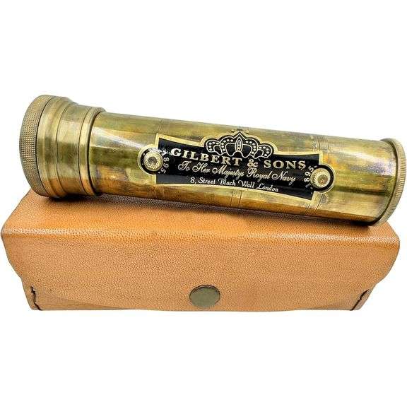 Victorian-Style Vintage Brass Kaleidoscope