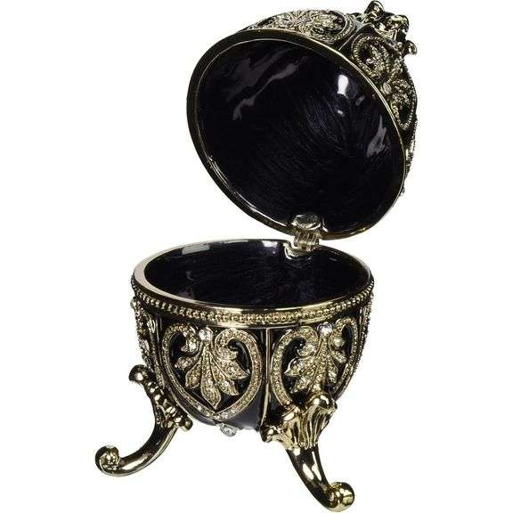 Alexander Palace Romanov-Style Collectible Enameled Egg
