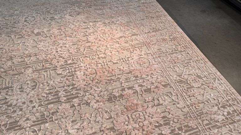 Magnificent Carved Design Area Rug 8x11
