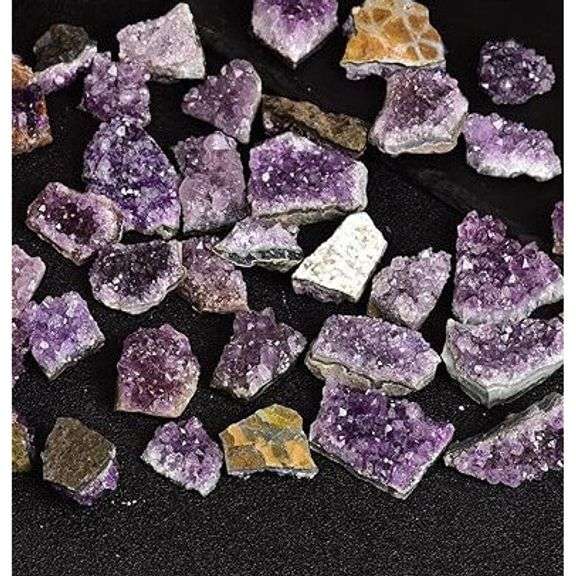 Natural Amethyst Geode Cluster Raw Crystals