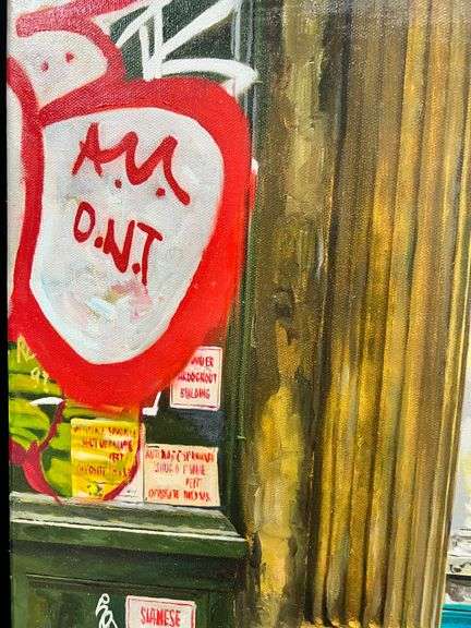 Graffiti Urban Figurative Painting
