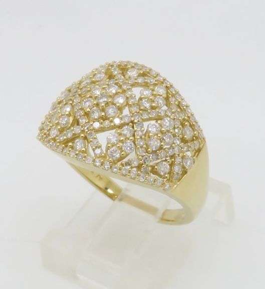 Micro Pavé Diamond Cocktail Band
