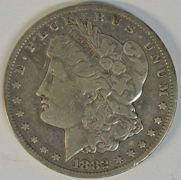 Key date 1882-CC Morgan Silver Dollar