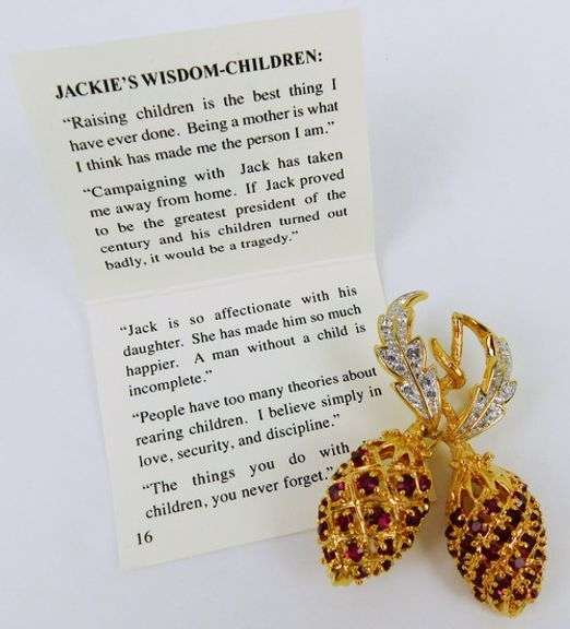 Camrose & Kross Jackie Kennedy Berry Brooch